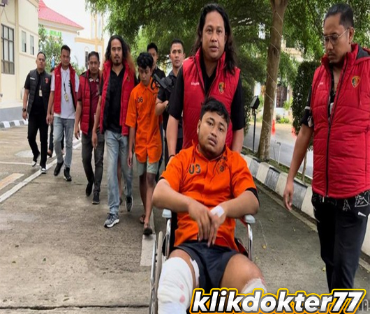 Kaki Hafif Pembunuh Driver Maxim di Jambi Diamputasi