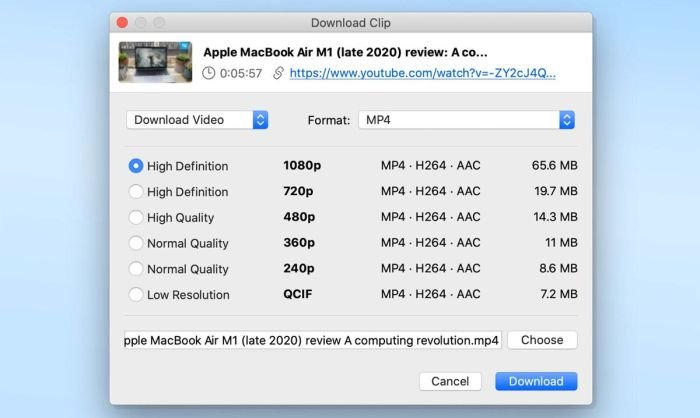 How to Download Videos from YouTube in Mac without Any Limits
