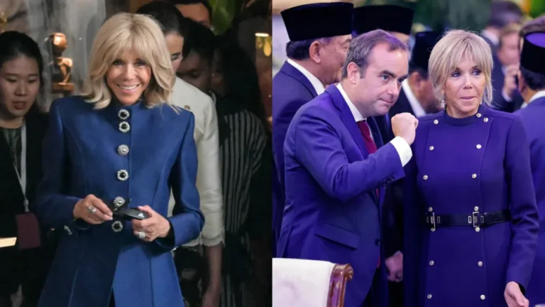 Gaya Tur Indonesia ala Brigitte Macron: Penampilan Louis Vuitton dan Banyak Lagi