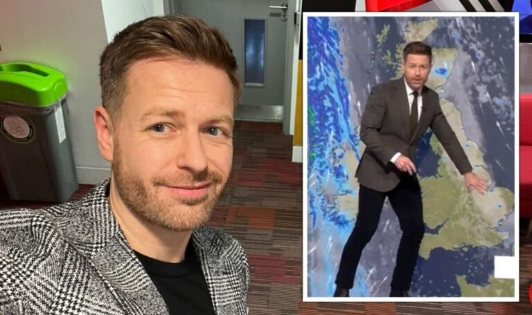 Tomasz Schafernaker dari BBC terjebak dalam gempa bumi besar dan badai petir di Indonesia
