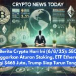 Berita Kripto Hari Ini (8/6/25): SEC Melonggarkan Aturan Staking, ETF Ethereum Kehilangan $465 Juta, Trump Siap Turun Tangan