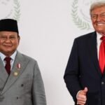 'Bolehkah saya bertemu Eric? Presiden Indonesia Prabowo Subianto terdengar bertanya kepada Trump melalui mikrofon; inilah jawaban presiden AS