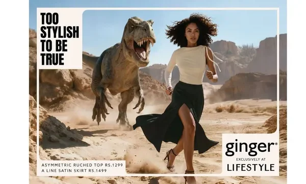 Lifestyle's Ginger beralih ke AI untuk kampanye merek terbaru