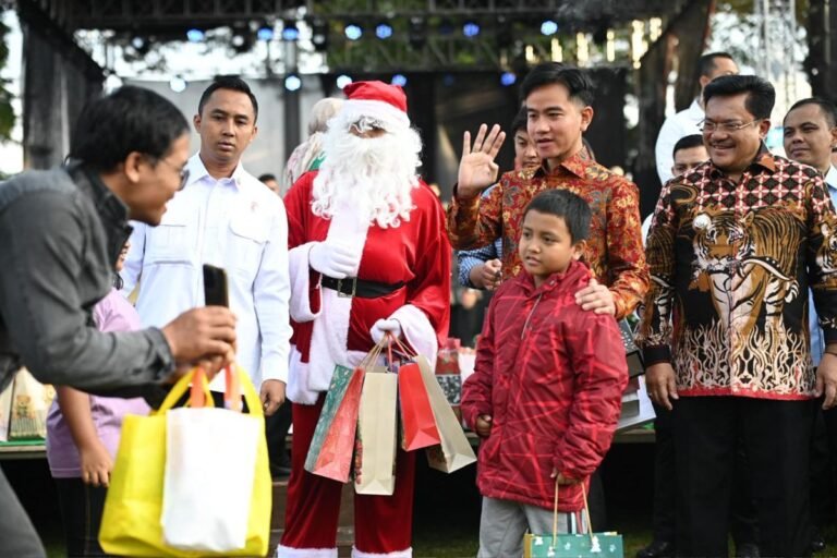 Wapres Gibran merayakan Natal di Salatiga, kota paling toleran di Indonesia