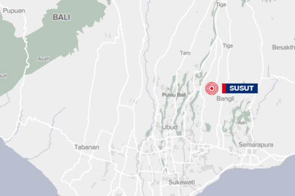 Gempa bumi melanda Bali, belum ada laporan kerusakan.