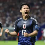 Jepang mengalahkan Indonesia dengan skor 6-0 dalam pertandingan kualifikasi Piala Dunia AFC Grup C.