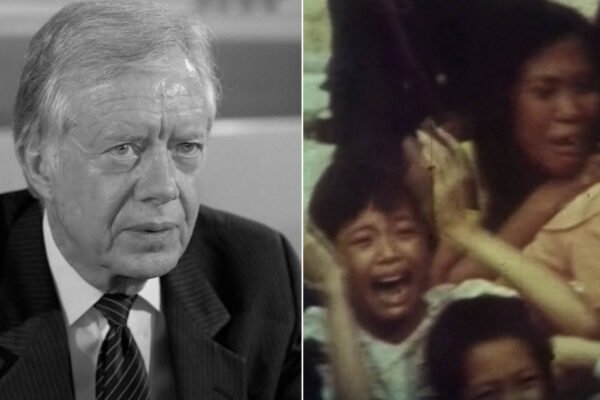 Jimmy Carter memperjuangkan hak asasi manusia, tetapi juga mendanai dan mempersenjatai genosida Indonesia di Timor Timur.