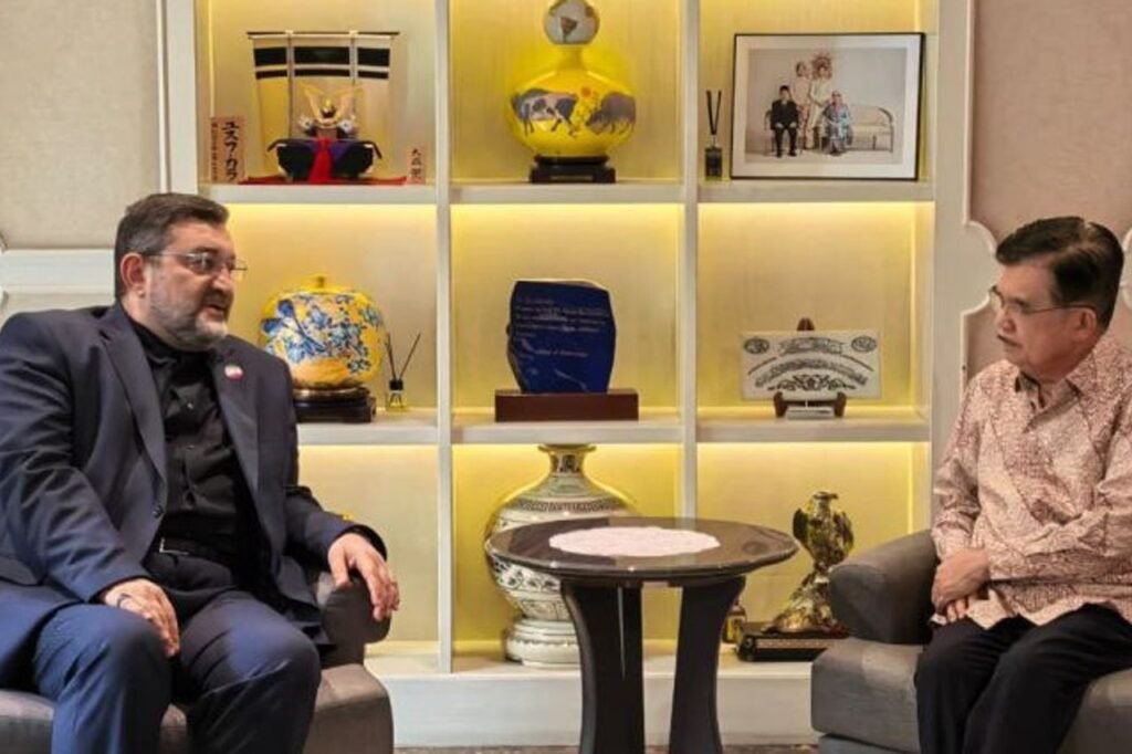 JK Bertemu Duta Besar Iran untuk Membahas Peluang Indonesia dalam Menyelesaikan Konflik
