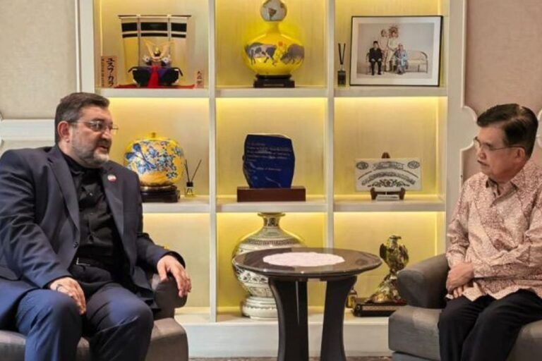 JK Bertemu Duta Besar Iran untuk Membahas Peluang Indonesia dalam Menyelesaikan Konflik