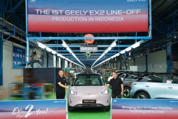 Geely EX2 CKD di Indonesia diluncurkan dengan kandungan lokal sebesar 46,5%, termasuk baterainya – yang akan menjadi basis utama di kawasan ASEAN