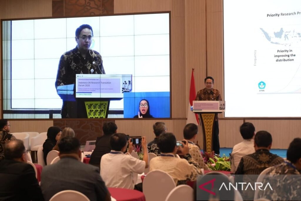 Indonesia dan Inggris mendorong kerja sama penelitian kesehatan yang siap diterapkan