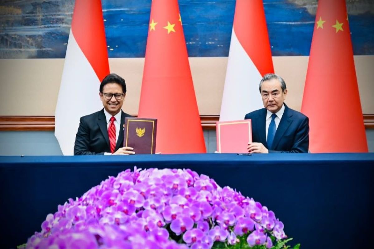 Indonesia menandatangani sembilan nota kesepahaman di sektor kesehatan dengan Tiongkok: Menteri