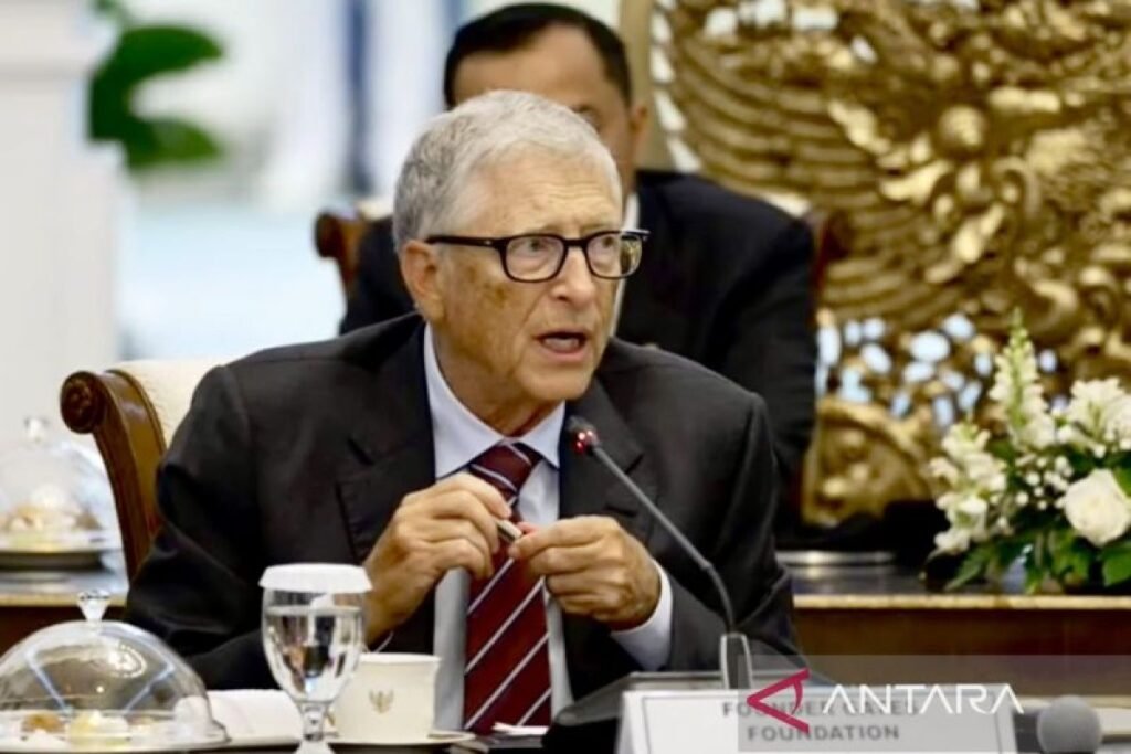 Kesehatan dan pendidikan akan menentukan masa depan Indonesia: Bill Gates