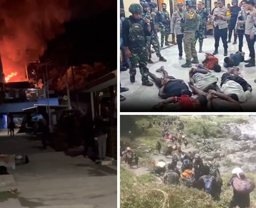 Tentara Indonesia melakukan pembantaian terhadap warga Papua Barat dalam gelombang kekerasan terbaru