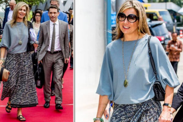 Ratu Maxima dari Belanda tampil dengan gaya boho-chic dalam kunjungannya ke Indonesia