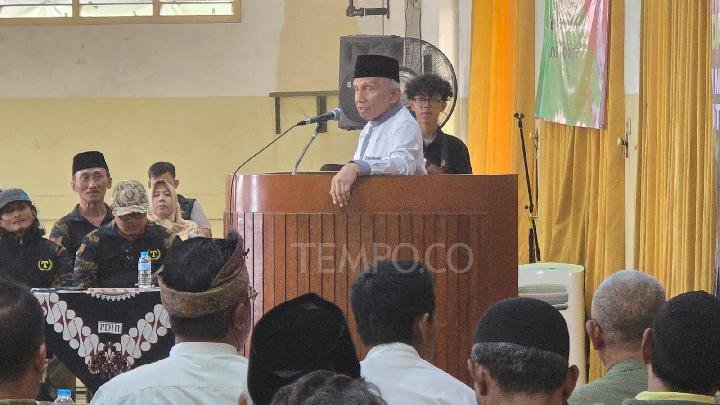 Amien Rais Memperingatkan tentang Menurunnya Kelas Menengah dan Risiko Ekonomi di Indonesia