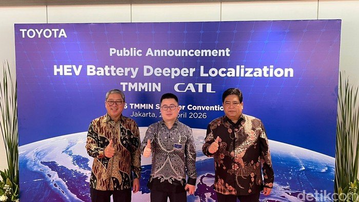 Toyota menjalin kerja sama dengan CATL untuk memproduksi baterai di Indonesia; ekspor akan dimulai akhir tahun ini